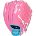 thumbnail image 2 of Rawlings Flex Palm Youth Softball Glove | 10-Inch | Basket Web | Pink, 2 of 2