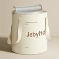 thumbnail image 3 of Destyer Foldable Foot Bath Bucket 36cm High For Comfortable Soaking Pink Foldable Ink green with lid, 3 of 6