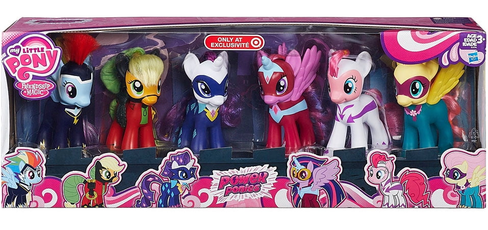 My Little Pony Power Ponies Rarity Target Exclusive Hasbro 2014 *NEW* 
