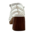 thumbnail image 4 of Lucky Brand Bassie Women's Heels Bright White Size 10 M, 4 of 8
