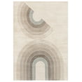 thumbnail image 2 of LaDole Rugs 3x5 ft Modern Premium Area Runner Rug | Geometric Small Carpet For Entry Way, Hallway, Home Office, Entrance Indoor Floor Décor | Beige Blue, 2 of 4
