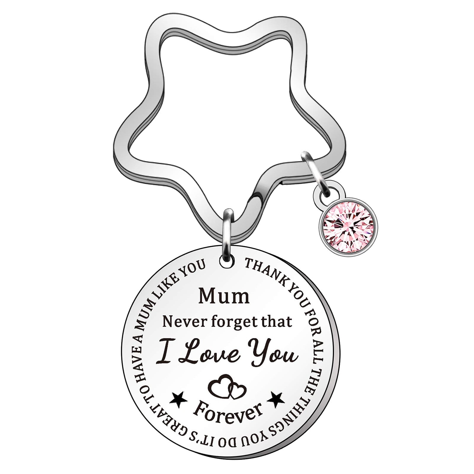 HULALA Charm Bracelets For Mum From Son Personalised Mom Mummy Mothers Birthday Christmas Gifts The Love Between Mother & Son Is Forever