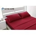 thumbnail image 2 of 4 Piece Deep Pocket Bed Sheet Set Soft Brushed Microfiber Comfort Bed Sheet Set, 2 of 10