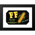 thumbnail image 2 of Anonymous 14x10 Black Modern Framed Museum Art Print Titled - Ff Brand Corn Label (1930-1950), 2 of 5