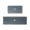 E, variant on Leodye 2PCS Elegant Diatomaceous Earth Mat, Water & Oil Absorbent Doormat for Kitchen, Bathroom and Entryway Floor -15.75 × 47.24 in 15.75 × 23.62 in