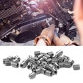 thumbnail image 1 of Insert Nut, Wire Thread Insert, 50Pcs M1.6 X 0.35 Wire Thread Insert Threaded Repair  Sleeve Reducer Nut Fastener, for Hydraulic, Nuts, 1 of 8