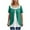 Mint Green, variant on GERsome Women's Plus Size Short Sleeve T-Shirts Loose Fit V Neck Tunic Tops Casual Color Block Basic Tee Shirts, Sizes S-5XL