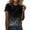 Grey, variant on T Shirts Women Ladies Fashion Casual Ggradient Sequin Print Round Neck Loose T Shirt Top Shirts Women Pink M