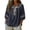 03 Black, variant on Embroidered Boho Tops for Women Loose Fit Women's Petite Cotton Shirts Dressy Casual Trending Blouse 2026 03 Green M