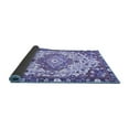 thumbnail image 2 of Ahgly Company Indoor Rectangle Medallion Blue Traditional Area Rugs, 5' x 7', 2 of 4