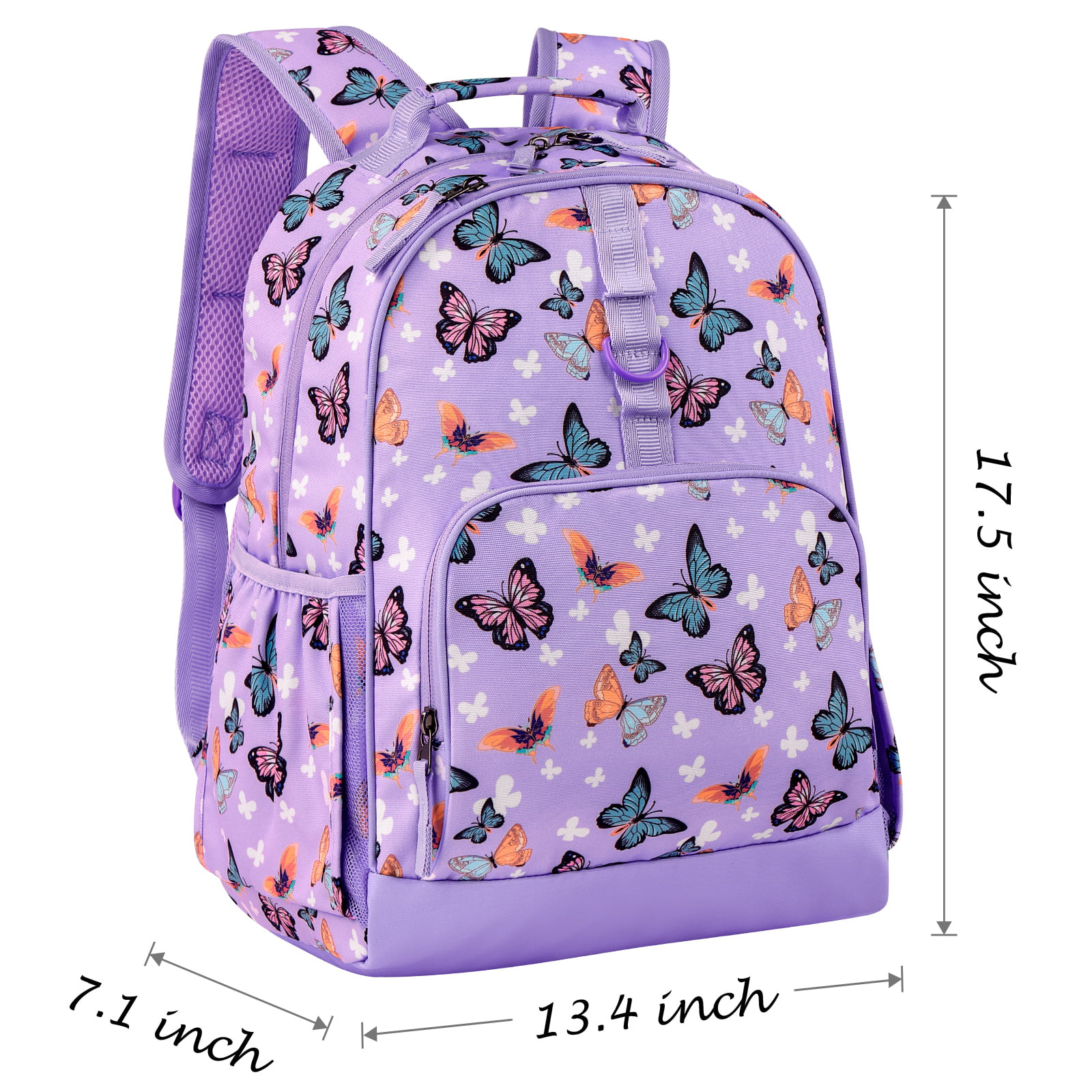 Choco Mocha Girls Lunch Box for School, Purple Unicorn Planet Lunch Bag for  Kids