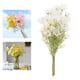 thumbnail image 3 of 10 ramos de margaritas de seda, flores artificiales de crisantemo para decoración de interiores blanco, 3 of 9