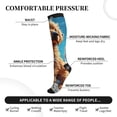 thumbnail image 2 of Sikiie Cartoon Cloud Puppy 1 Pairs Compression Socks for Men and Women 15-20 mmHg Running Support Socks, 2 of 7