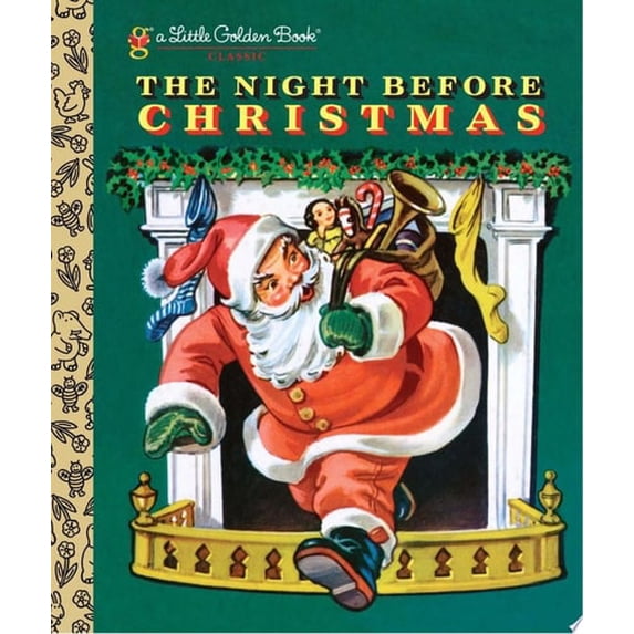 Pre-Owned The Night Before Christmas (Little Golden Book), 9780375863592, 0375863591, Hardcover, Reprint edition