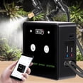 thumbnail image 3 of Feimier Smart 360° Rotating Terrarium Sprayer WiFi Timed Misting Control Black, 3 of 10