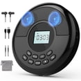 thumbnail image 1 of Reproductor de CD portátil Kuephom Bluetooth anti-salto con parlantes, 1 of 7