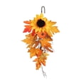 thumbnail image 2 of floral lágrima botín colgante decoración artificial para vacaciones de acción de gracias, 2 of 9