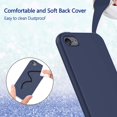 thumbnail image 4 of Funda de Silicona Antigolpes Azul para iPod Touch 7/6/5 Hensinple, 4 of 7