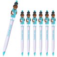 thumbnail image 1 of Sikao Cute Doctor Pens Thank You Caring Gifts for Doctors Medical Staff Assistants Healthcare Workers Women Coworkers Pharmacy (Blue 36-Pack), 1 of 4