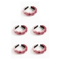 thumbnail image 2 of Qarigey Diadema de terciopelo trenzado, diadema ancha de lujo para mujeres y niñas, tocado de aro para el pelo, banda para la cabeza, Type2 NO2, 2 of 6