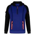 thumbnail image 4 of pstuiky camisa de manga larga para hombre, Sudadera deportiva informal con capucha y retazos para hombre, de manga larga, estilo blusa camisetas de hombre xl, 4 of 5