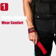 thumbnail image 3 of 1Pair Fitness Weight Lifting Straps With Wrist Support Camo Pull-Up Strap Strength Training, 3 of 5