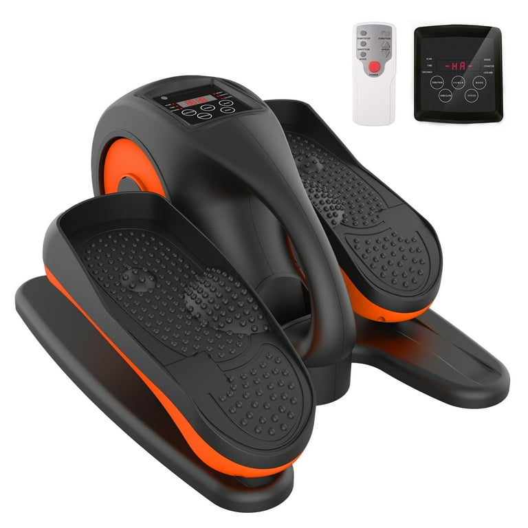 PROHIKER Under Desk Elliptical Machine for Home Under Desk Bike Pedal Exerciser Electric Seated Elliptical Compact Portable Elliptical Ellipse Leg