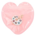 thumbnail image 4 of 10 bolsas para joyería con forma de corazón, autosellables, transparentes, para anillos pequeños, resellables, para artículos pequeños, 4 of 7