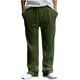 thumbnail image 1 of Pantalones largos de moda para hombre, con cordón, cintura elástica, color sólido, informales, largos, para hombre, 1 of 5
