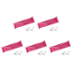 thumbnail image 1 of 5uds. Hamaca de poliéster para pies, reposapiés plegable para colgar en casa y oficina, color rosa, 1 of 2