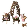 thumbnail image 3 of GlitZGlam Musical Sisters Fairy Garden Set - 7 Pieces Miniature Fairy Garden Accessory, 3 of 8