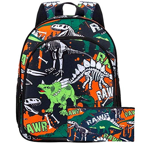 12.5 Dinosaur Kids Bookbag Toddler Backpack for Boys 