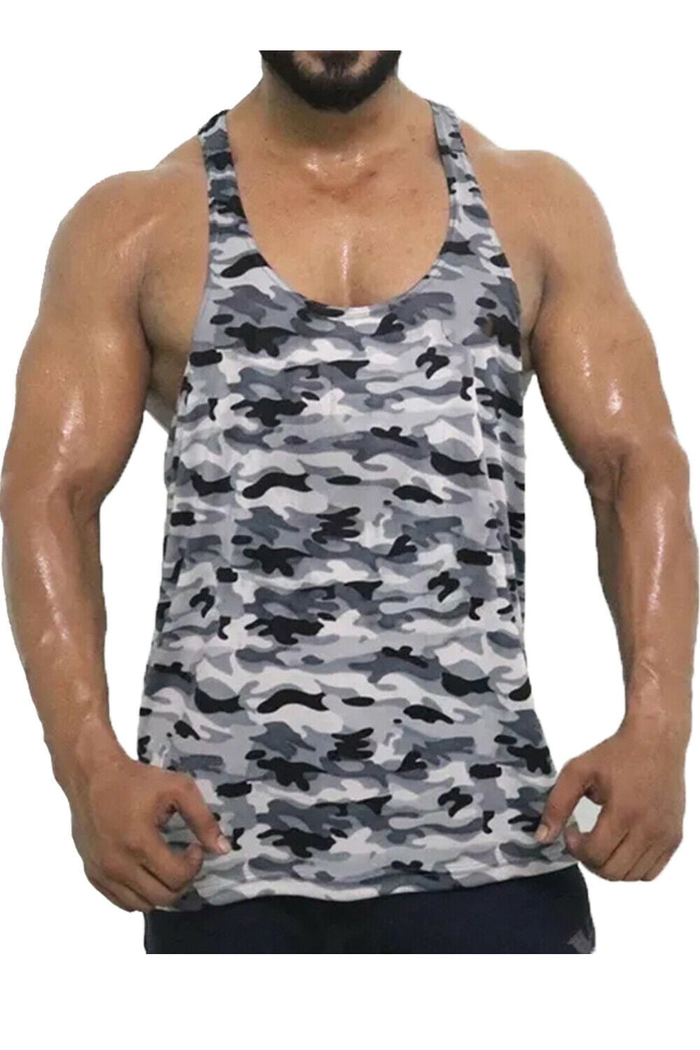 T-Shirt Tank Top Vest Gym Sport 
