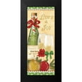 thumbnail image 2 of Charron, Veronique 10x18 Black Modern Framed Museum Art Print Titled - Holiday Cheers III, 2 of 5