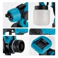 thumbnail image 5 of Brush Motor Rechargeable Electric Spray Gun Paint Sprayer Furniture Steel Coating Airbrush Compatible For 18V Battery ,Precision Control, 5 of 5