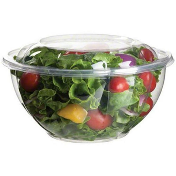 Bol à Salade avec Couvercle 32 Oz 25 CT par Eco-Products