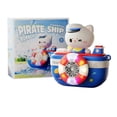 thumbnail image 1 of HTHLVMD Light-Up Bubble Device, Rechargeable Bubble Toy, Animal Captain Bubble Blower With Lights, Rechargeable Boat-Style Bubble Maker, Includes Charging Cable & Bubble Solution, Blue, 1 of 7
