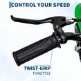 thumbnail image 3 of CazToi 24V Kids Dirt Bike 350W Motor 14 MPH 12 Mile Range Rear Suspension, 3 of 7