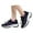 Dark Purple, variant on Women's Running Shoes Plantar Fasciitis Orthopedic Slip on Sneakers Air Cushion Tennis Sport Shoe