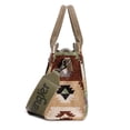 thumbnail image 3 of Montana West Women's Wrangler Purse - Stylish Western Aztec Tote Bag with Guitar Strap Boho Chic Design for Every Occasion, Green, 3 of 7