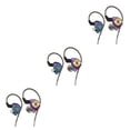 thumbnail image 4 of ZLight AK3 FiLe Wired Earbuds 3.5mm Music Sound Earphone with Mic Dynamic Calling Headset Replacement with Eaps Colorful 3Set, 4 of 6