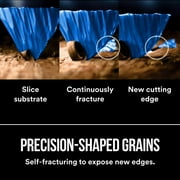 3M Blue Technology Sandpaper , 3 2/3 in x 9 in, 320 Grit, 8-Pack