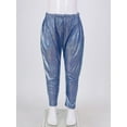 thumbnail image 3 of Yeahdor Kids Girls Shiny Metallic Harem Pants for Jazz Hip Hop Latin Performance Costume,Sizes 2-16, 3 of 7