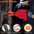 thumbnail image 6 of 1700W 3pcs Electric Demolition Jack Hammer - Powerful Concrete Breaker, Ergonomic 360° Rotating Handle, Durable Aluminum Construction, Quick Chuck Assembly, Electric Shock Proof Handle, 6 of 6