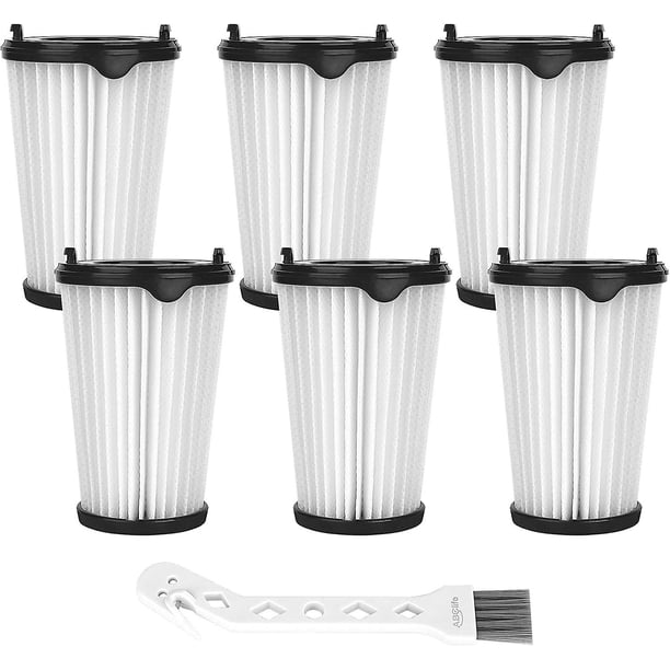 Juego de 6 filtros compatibles con aspiradoras Aeg Cx7 Cx7-2 Compatible con todos los modelos, filtros HEPA de repuesto Filtro de repuesto y 1 limpiador