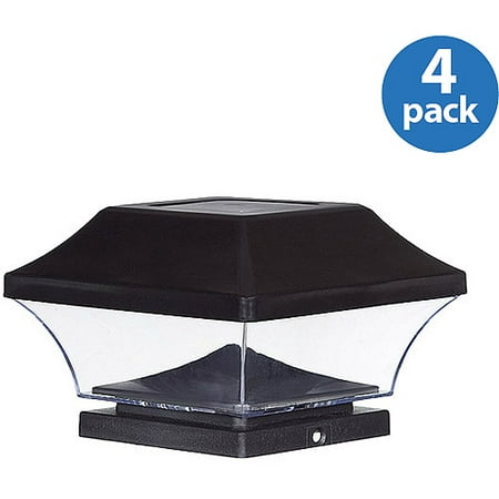 Premium 2x Brighter Solar Post Caps Set Of 4 Com