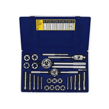 Irwin/Hanson 97094 25 Piece Fractional Tap & Hexagon Die Set