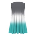 thumbnail image 4 of Plebaso V Neck Tank Tops for Women Gradient Color Ruffle Shirts Flowy Sleeveless Womens Summer Blouses, 4 of 5