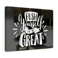 thumbnail image 4 of Inspirational Wall Art Push Yourself To Be Great Wall Art Motivational Motto Inspiring Prints Artwork Decor Ready to Hang Unframed, 4 of 9