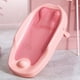 thumbnail image 2 of Bañera portátil con soporte para ducha de bebé, soporte para baño para bebé, soporte para ducha para bebé sentado, soporte para baño para bebé, funcionamiento suave, 2 of 8